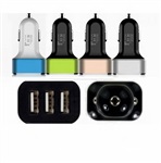 3个USB 接口车充