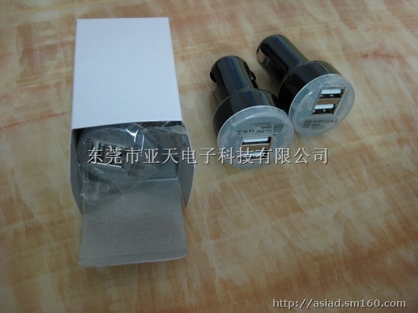 UL认证3400mA 车载充电器 usb车载充电器