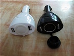 点烟器车充 USB点烟器车充 两个USB点烟器
