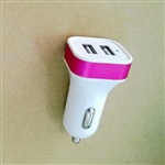 智能IC双核 5V3.1A车载充电器 双USB车充