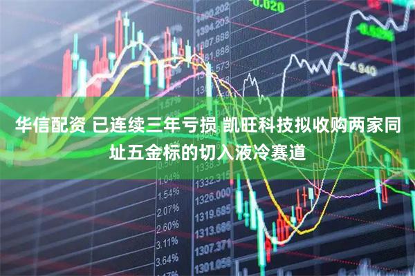 华信配资 已连续三年亏损 凯旺科技拟收购两家同址五金标的切入液冷赛道