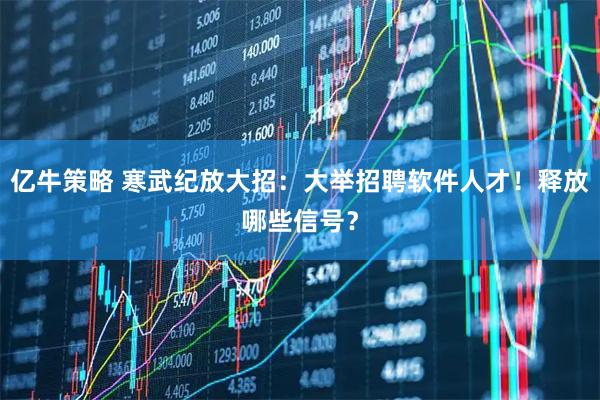 亿牛策略 寒武纪放大招:大举招聘软件人才!释放哪些信号?